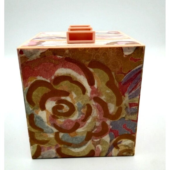 Jewelry Box Avon Floral Impressions Vintage 1988 3 Drawer Miniature Keepsakes - Picture 10 of 14